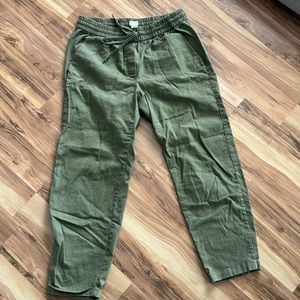 J. Crew Linen Pants Size 6